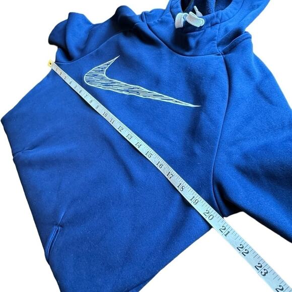 Nike Dri-FIT Blue Hooded Sweatshirt Men’s Size Small Pullover Hoodie Athletic - Picture 8 of 11